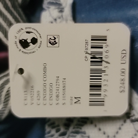 We The Free Blue Patchwork Hoodie - Picture 5 of 8